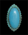 turquoise pin