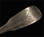 silver spoon handle