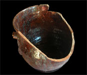 redware jar