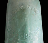 mineral water bottle close-up