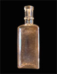 glass patent medicine bottle